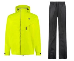 AGU Passat Regnsett Sort/Gul