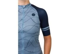 AGU Velo Wave Kortermet Trøye Blå -Force Butikk AGU Velo Wave Kortaermet Jersey Blaa 1658404864 04