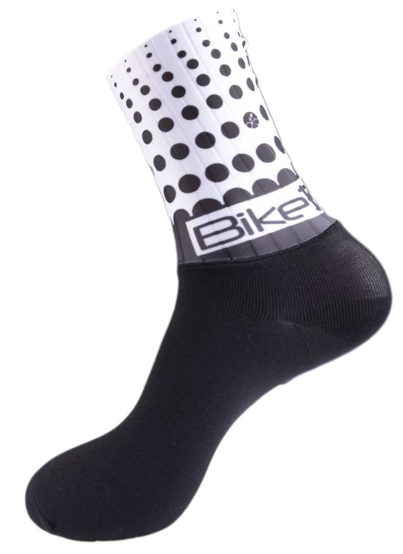 BikeBrother Team Black And White Sokker 2 BikeBrother Team Black And White Sokker - Bilde 2