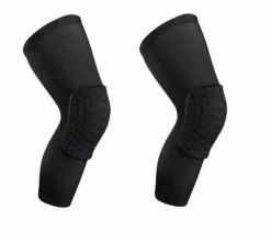 BikeBrother Knebeskytter Sett Sort