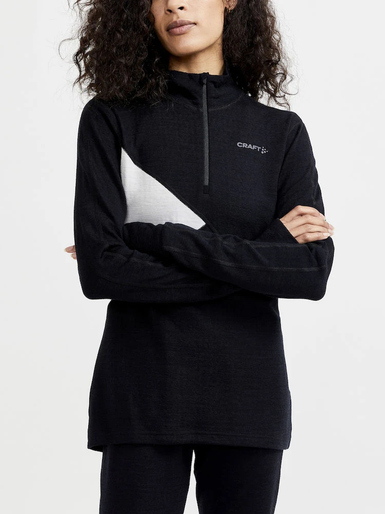 Craft ADV Nordic Wool HZ W Svart 2 Craft ADV Nordic Wool HZ W Svart - Bilde 2