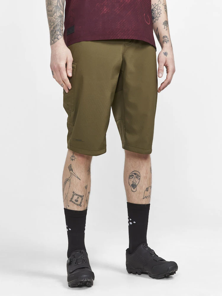 Craft Adv Bike Offroad SubZ Shorts M Botanic 2 Craft Adv Bike Offroad SubZ Shorts M Botanic - Bilde 2