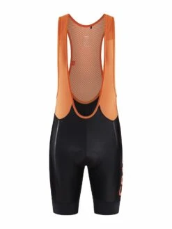 Craft Adv Endur Sykkelshorts Med Seler Svart/oransje