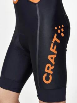 Craft Adv Endur Sykkelshorts Med Seler Svart/oransje -Force Butikk Craft Adv Endur Cykelshorts Med Sele 1679038540 03