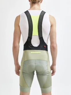 Craft Adv Offroad Bib Shorts Grønn/Sort -Force Butikk Craft Adv Offroad Bib Shorts GroenSo 1617184009 02