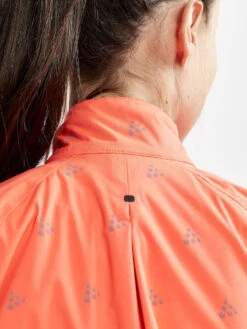 Craft Advanced Hydro Lumen Sykkeljakke W Oransj -Force Butikk Craft Advanced Hydro Lumen Cykeljakk 1632488204 04