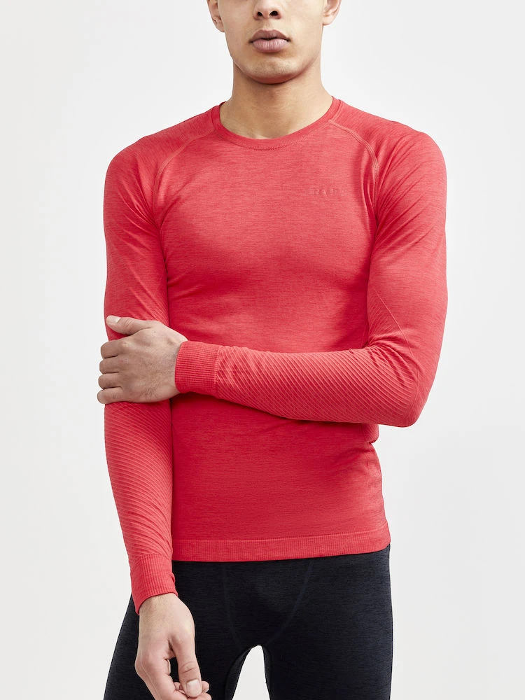 Craft Core Dry Active Comfort Langermet Baselayer Rød - Bilde 2