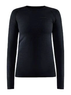 Craft Core Dry Active Dame Baselayer Med Lange Ermer Sort