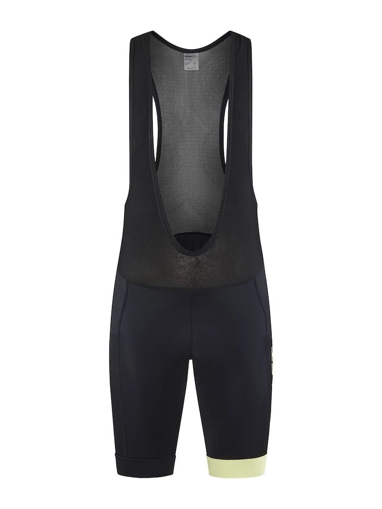 Craft Endur Bibshorts Svart/Gul 1 Craft Endur Bibshorts Svart/Gul