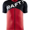 Craft Endur Logo Jersey Rød/Sort
