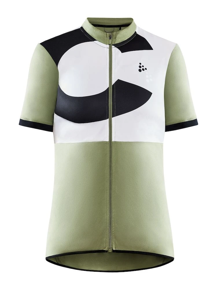 Craft Endur Logo Jersey Til Kvinner Grønn/Hvit 1 Craft Endur Logo Jersey Til Kvinner Grønn/Hvit