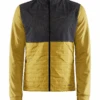 Craft Lumen Subzero Jakke Grå/Gul Herre