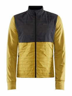 Craft Lumen Subzero Jakke Grå/Gul Herre