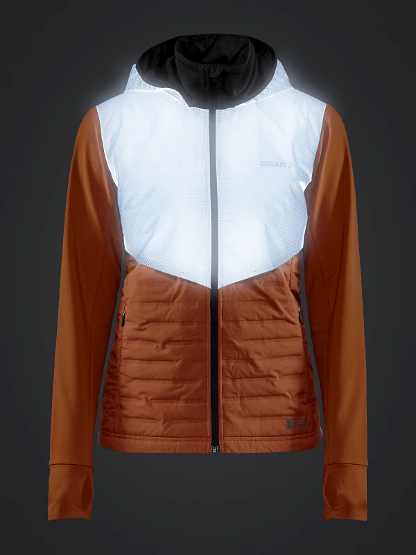 Craft Lumen Subzero Jakke Oransje Dame 2 Craft Lumen Subzero Jakke Oransje Dame - Bilde 2