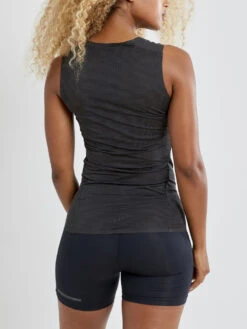 Craft Pro Dry Nanoweight Dame Kortermet Trøye Sort -Force Butikk Craft Pro Dry Nanoweight Women kortae 1583505118 02