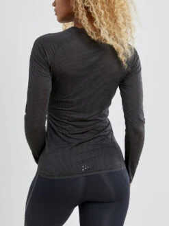 Craft Pro Dry Nanoweight Women Langermet Trøye Sort -Force Butikk Craft Pro Dry Nanoweight Women langae 1583503309 02