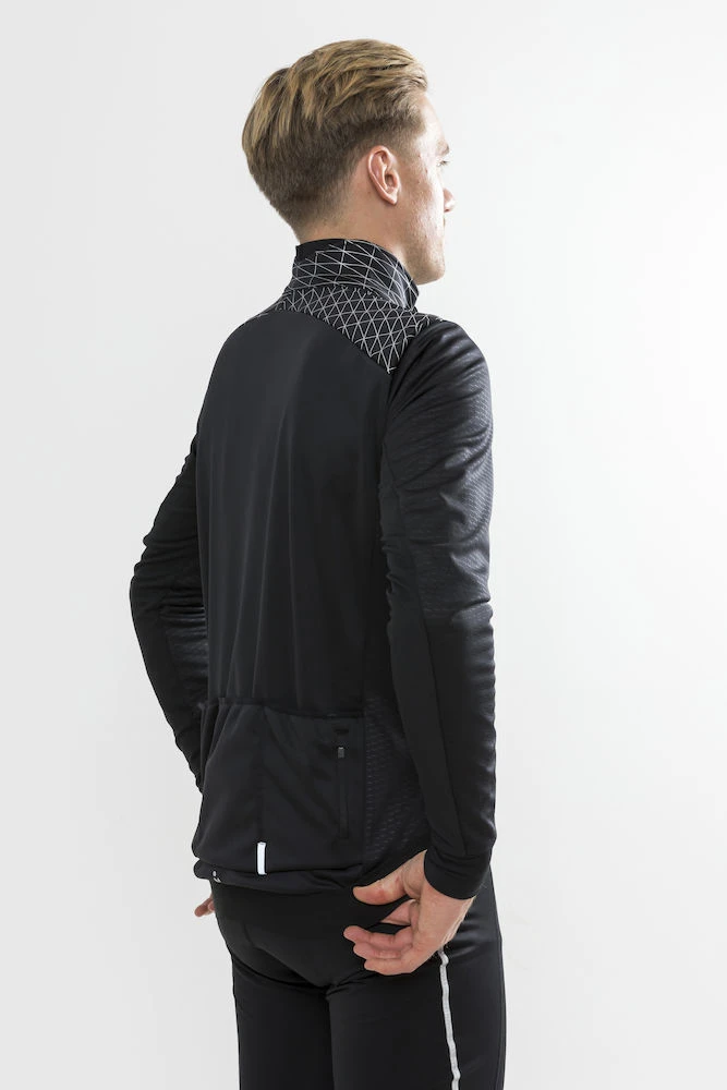 Craft Route Sykkeljakke Sort 4 Craft Route Sykkeljakke Sort - Bilde 4