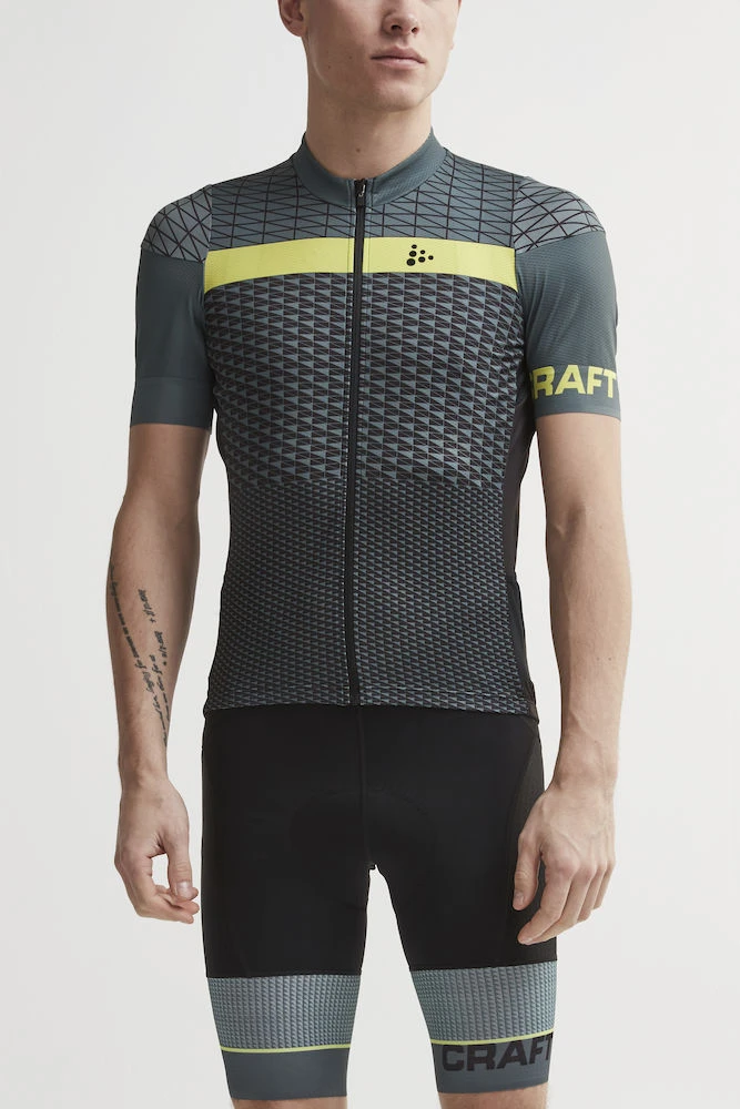 Craft Route Sykkeltrøye Sort/Grå 2 Craft Route Sykkeltrøye Sort/Grå - Bilde 2