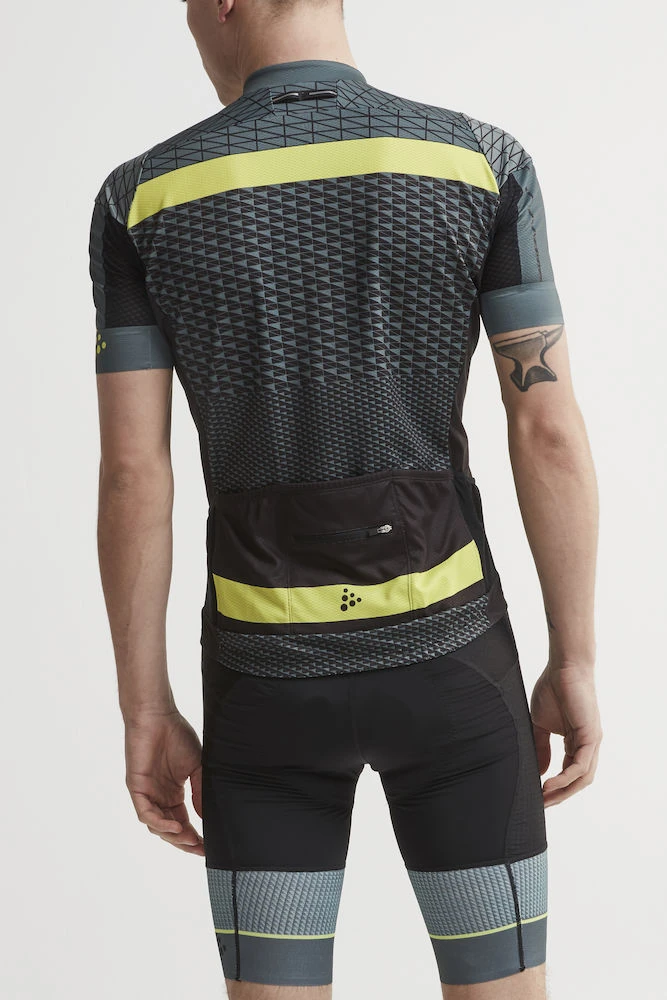 Craft Route Sykkeltrøye Sort/Grå 3 Craft Route Sykkeltrøye Sort/Grå - Bilde 3