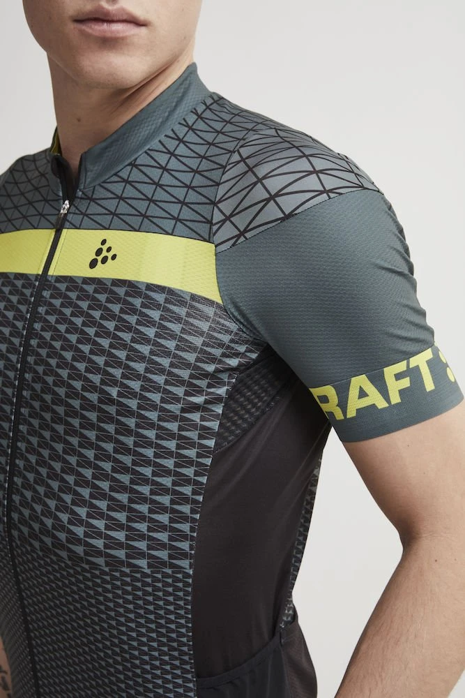 Craft Route Sykkeltrøye Sort/Grå 4 Craft Route Sykkeltrøye Sort/Grå - Bilde 4