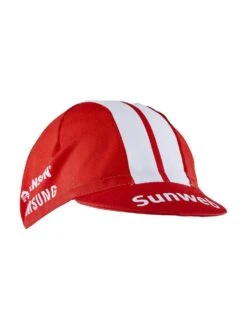 Craft Team Sunweb Bike Cap Rød