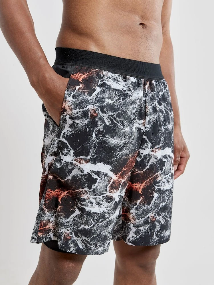 Craft Vent 2in1 Racing Shorts Svart/Oransje - Bilde 4