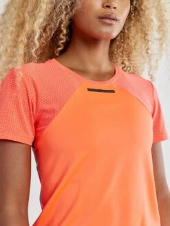 Craft Vent Mesh T-Skjorte Oransje Dame -Force Butikk Craft Vent Mesh t Shirt Orange Dame 1588853793 03