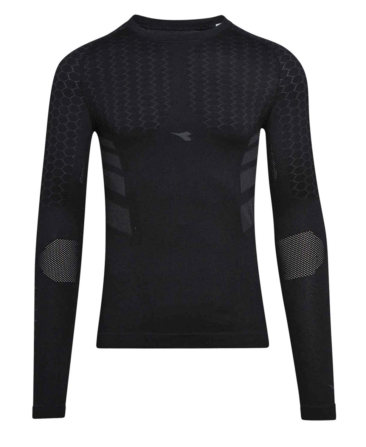 Diadora Sømløs Langermet Undertrøye Undershirt Svart 1 Diadora Sømløs Langermet Undertrøye Undershirt Svart