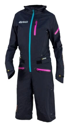 Dirtlej Dirtsuit Pro Edition Dragt Med Korte Ben Dame Sort