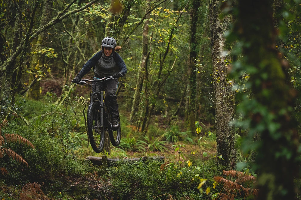 Dirtlej Trailscout Vanntette MTB Bukser Sort/Blå 6 Dirtlej Trailscout Vanntette MTB Bukser Sort/Blå - Bilde 6