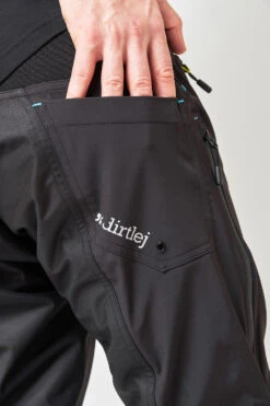 Dirtlej Trailscout Vanntette MTB Bukser Svart/Lime -Force Butikk Dirtlej Trailscout Vandtaette MTB Buk 1643809880 03