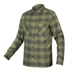 Endura Hummvee Flannel Skjorte Bottle Green