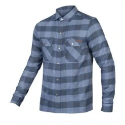 Endura Hummvee Flannelskjorte Ensign Blue