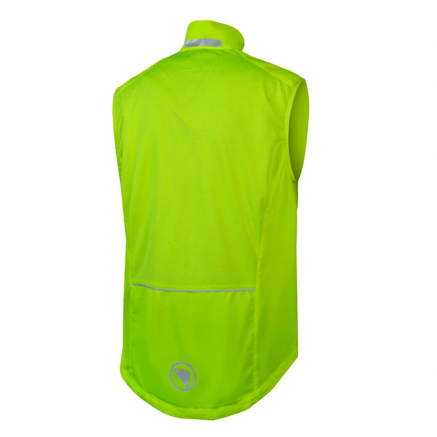 Endura Hummvee Vest Med Vindstop Gul 2 Endura Hummvee Vest Med Vindstop Gul - Bilde 2
