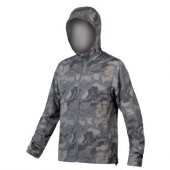 Endura Hummvee Vindtett Skalljakke Grå Camo