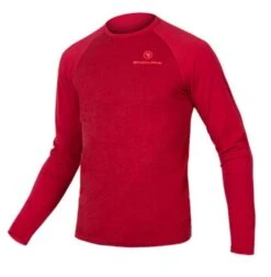 Endura Langermet One Clan Raglan - Rød