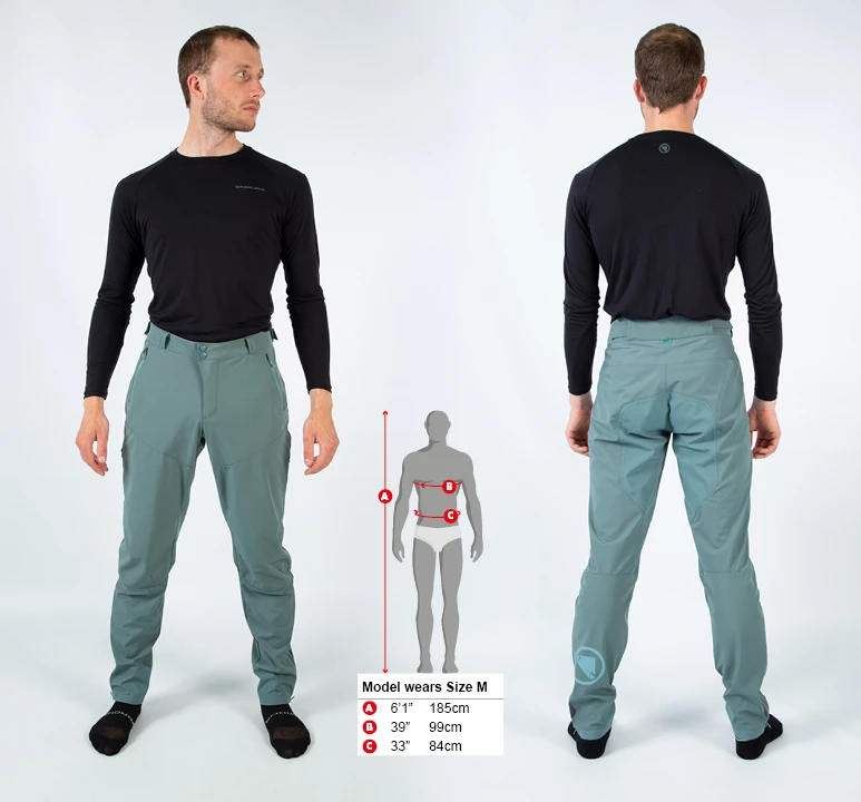 Endura MT500 Spray Bukser Moss 2 Endura MT500 Spray Bukser Moss - Bilde 2