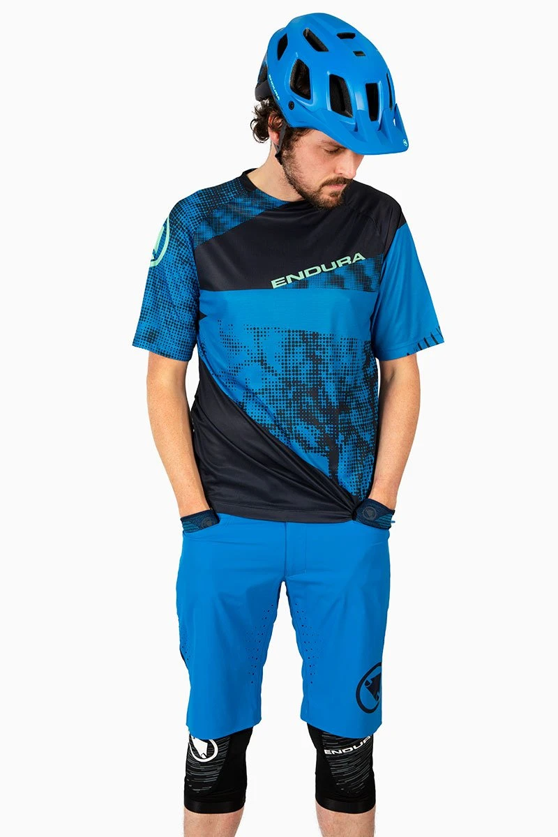 Endura Singletrack Lite Shorts Blå Standard Fit 4 Endura Singletrack Lite Shorts Blå Standard Fit - Bilde 4