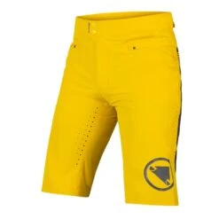 Endura Singletrack Lite Shorts Saffron Gul Standard Fit