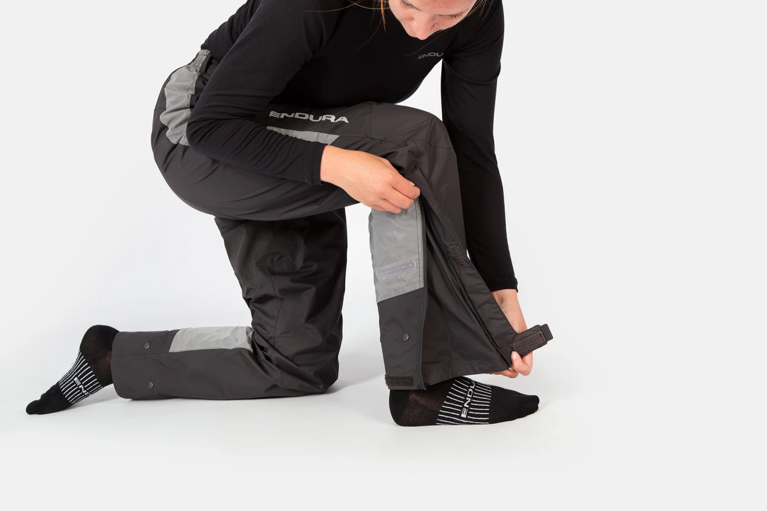 Endura Urban Luminite II Regnbukser Med Refleks Kvinner 5 Endura Urban Luminite II Regnbukser Med Refleks Kvinner - Bilde 5