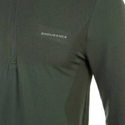 Endurance Jaro Midlayer Seamless M. Glidlås Grønn -Force Butikk Endurance Jaro Midlayer Seamless m 1633439227 02