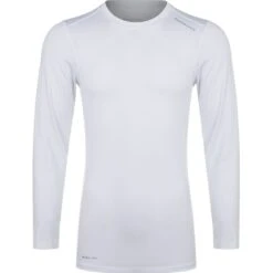 Endurance Power Langermet Baselayer Hvit