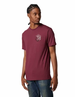 FOX Caveaut Drirelease Tee T-skjorte Rød