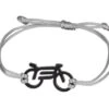 Force Armbånd Med Sykkel Grå / Svart