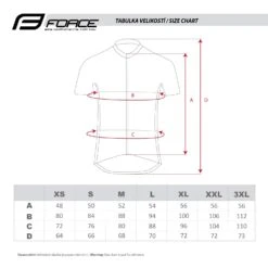 Force Ascent Jersey Sort/Hvit -Force Butikk Force Ascent Jersey SortHvid 1579093506 02