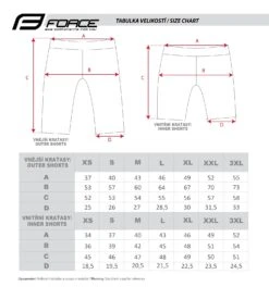 Force Blade MTB Shorts Rød -Force Butikk Force Blade MTB shorts roed 1608537685 04