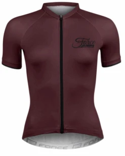 Force Charm Kortermet Trøye Dame Bourdeaux