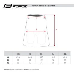 Force Daisy Sykkelskjørt Med Innershorts Med Innlegg -Force Butikk Force Daisy Cykelnederdel med inders 1558962425 03