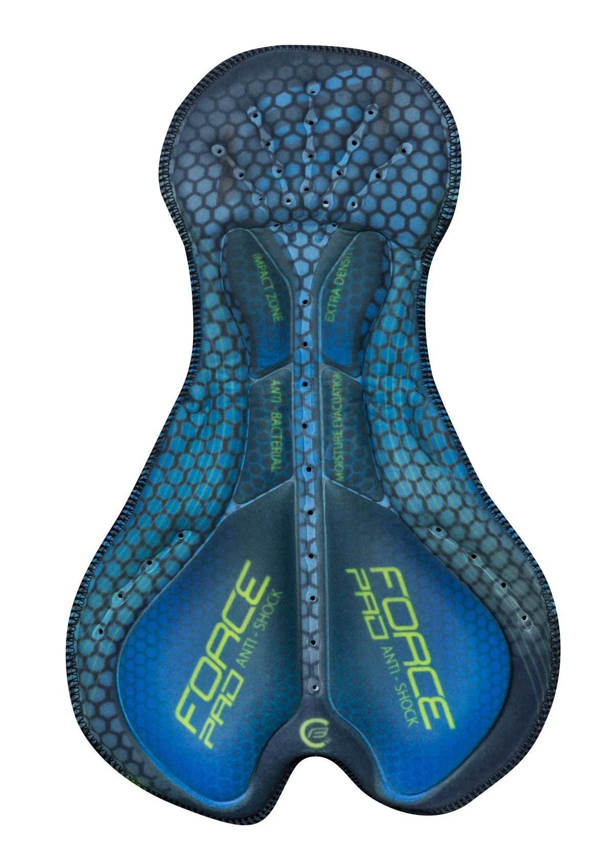 Force F58 Lang Bibtight Sort/Grå - Bilde 5