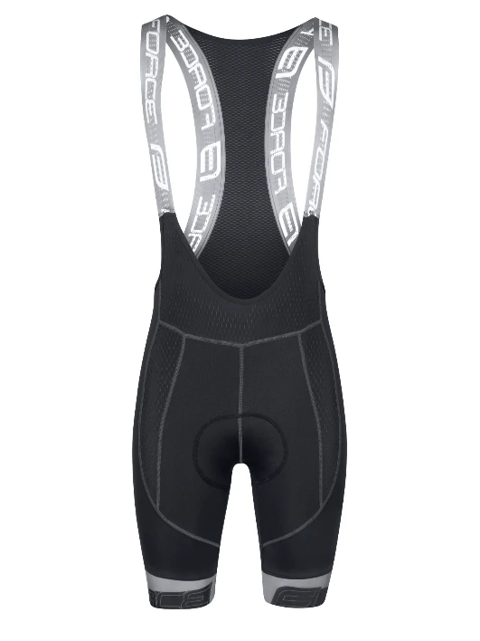 Force Fame Bibshorts Til Dame - Sort / Grå 1 Force Fame Bibshorts Til Dame - Sort / Grå